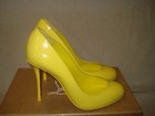 100% AUTHENTIC NEW WOMEN LOUBOUTIN DOLLY 100 YELLOW PUMPS/HEELS US 7 — photo 10