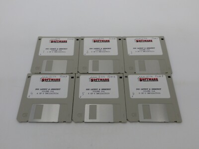 Software of the Month Club 3.5'' Floppy Disk's Volume 224 DOS Latest & Greatest -