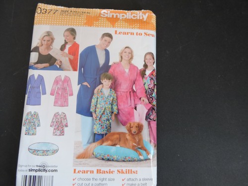 Patrones de ropa para dormir para toda la familia, talla indicada - tú eliges - Imagen 3 de 63