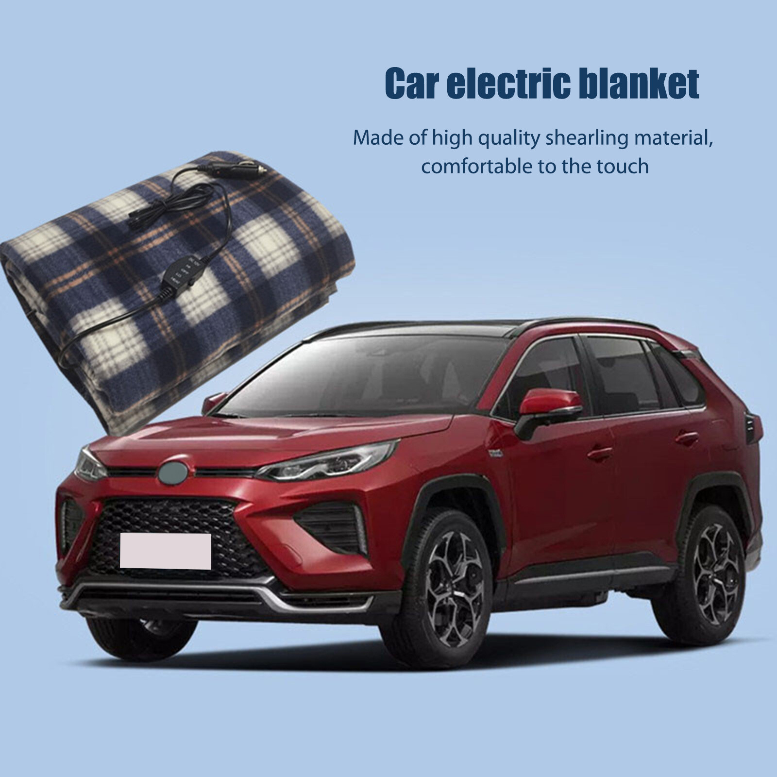Plaid Car Electric Heated Blanket Energy Saving Heater Warmer for Autumn  Winter | eBay