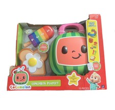 NEW COCOMELON 15 piece LUNCHBOX PLAYSET: Stack Sort  Learn Counting Toy Set