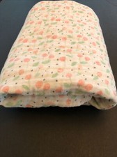NWOT LILA  JACK New York Flowered 2-Ply Muslin Baby Girl Blanket Lovey 42  x 38  