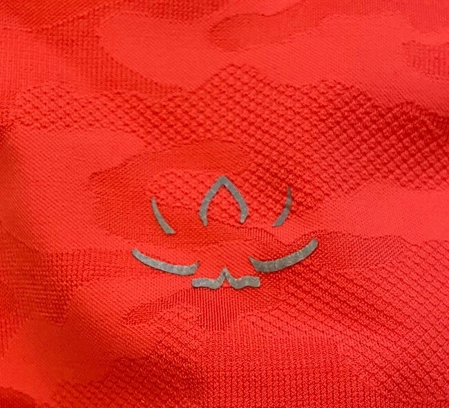 beyond-yoga coral orange camo leggings