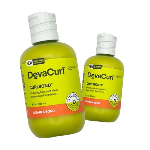 DevaCurl Curlbond Re-Coiling Treatment Mask 236ml/8oz - Pack of 2