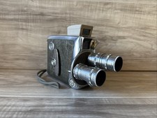 Vintage Keystone K-48 8mm Movie Camera Bel Air Magazine 3 Lenses UNTESTED AS-IS