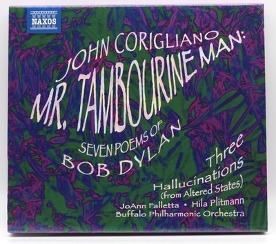 JOHN CORIGLIANO Mr Tambourine Man Seven Poems Bob Dylan Falletta Classical CD