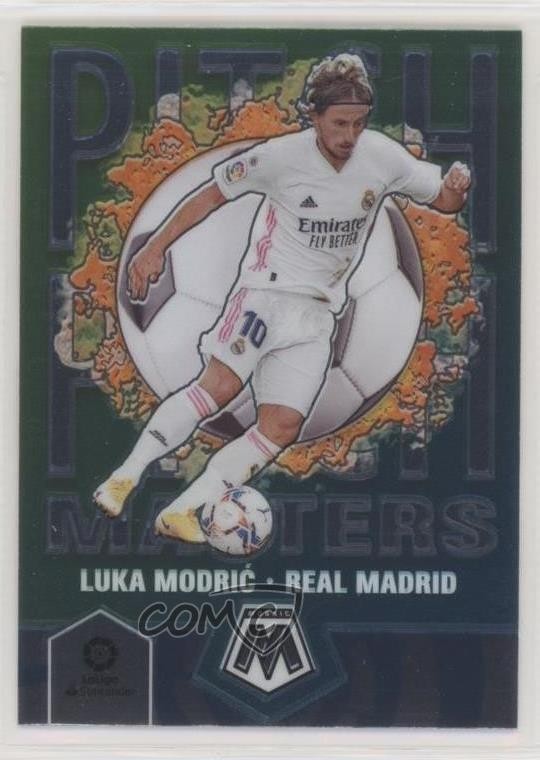 2020-21 Panini Mosaic La Liga Pitch Masters Luka Modric Luka Modrić #6 i4v