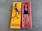 Vintage 1964 SKIPPER BARBIE DOLL TITAN RED HAIR #1030 ORIG Swimsuit NEAR MINT