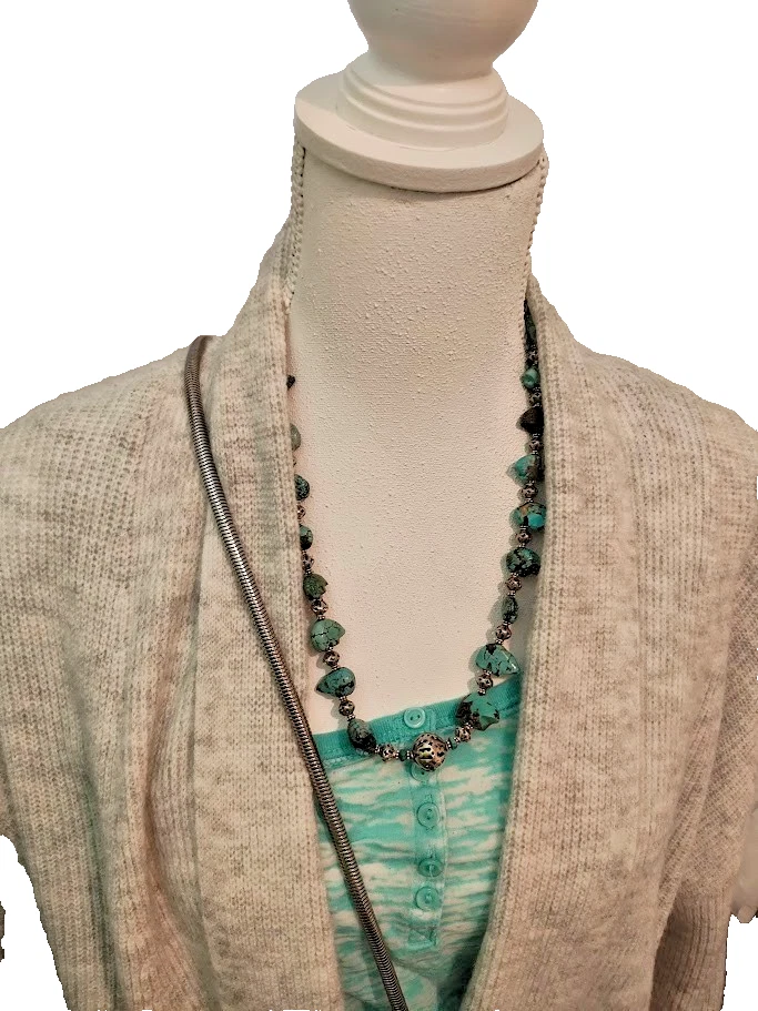 Lote Conjunto Banana Republic Suéter L, Mossimo Top L Ted Baker Cartera, Collar Foto 2 de 4