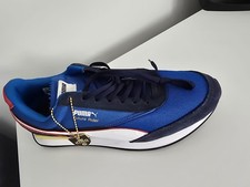 Image of Puma Future Rider Men's Trainers Size UK 9 Blue Brand New