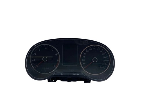 VW POLO 6R, 6C Kombiinstrument 6R0920860D 2010 (AJ757)
