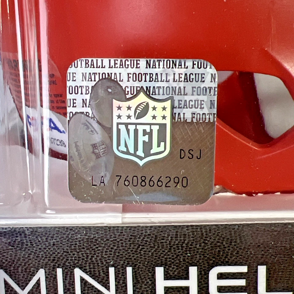 Speed Anthony Schwartz Signed Autographed Cleveland Browns Mini Helmet PSA/DNA - Image 2 of 4