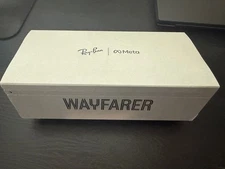 Ray-Ban Meta Wayfarer RW4006 Smart Glasses Shiny Black G15 Green New Sealed