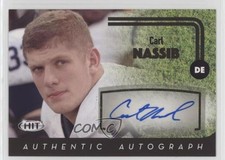2016 SAGE Hit Auto Black Carl Nassib #A86 Auto s9d