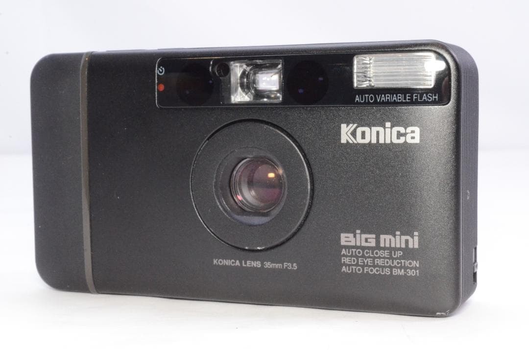 Konica BIG MINI BM-301 Black Compact Camera Film Camera Used | eBay