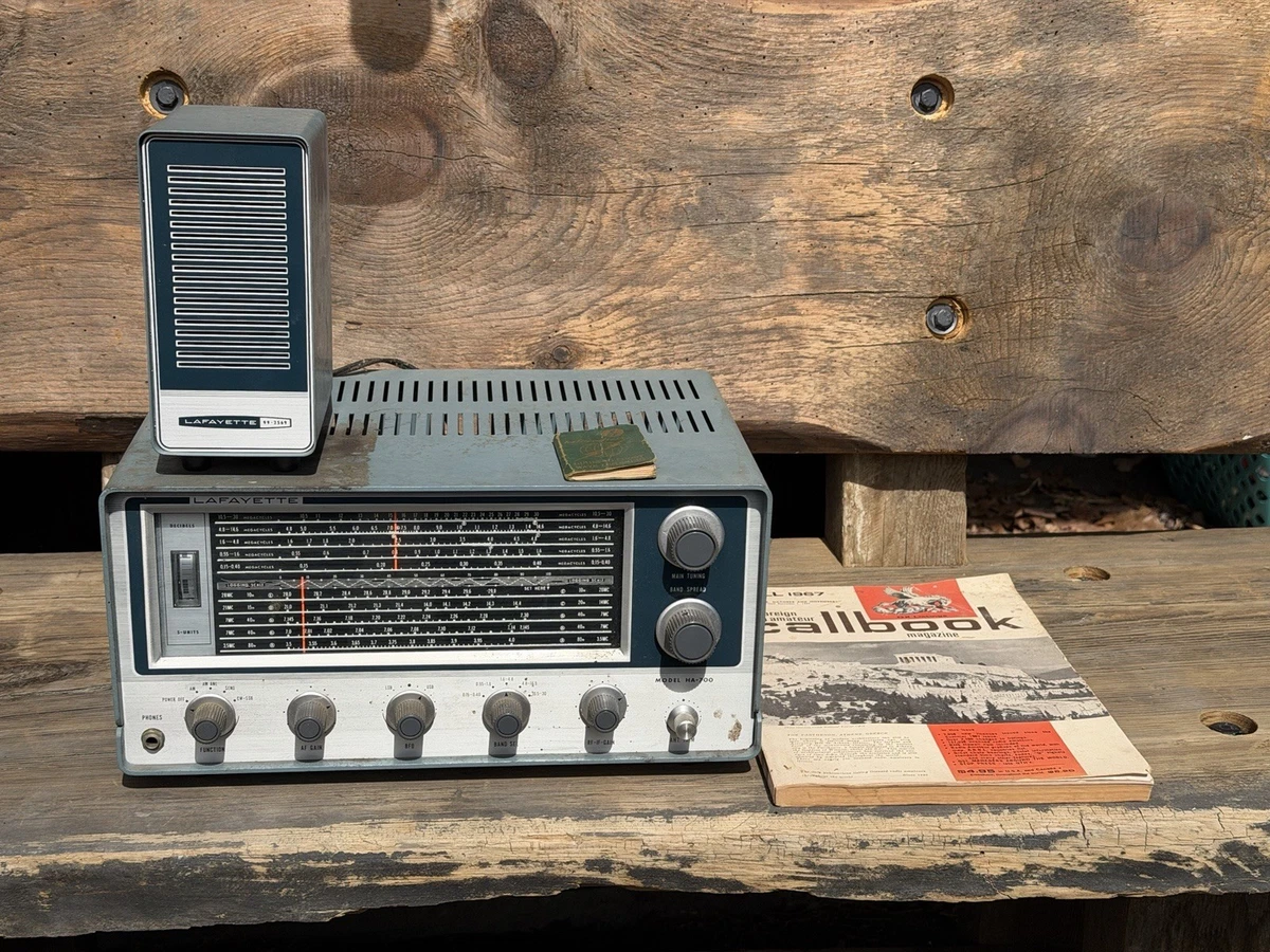 Lafayette HA-460 Ricetrasmettitore Vintage 6m - Con Cavo Alimentazione 110V, HA460 - Foto 2