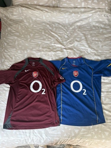 Arsenal Vintage Football Shirt Size Large