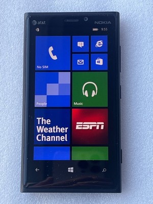 Nokia Lumia 920  32GB Black AT&T - No Accessories