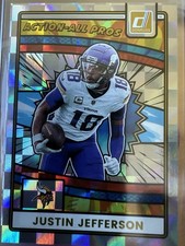 2025 Panini Donruss Action All-Pros Justin Jefferson #AAP-JJE Vikings