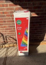 Winter Wonder Lane Rainbow pre-lit Rainbow Christmas tree multicolored New