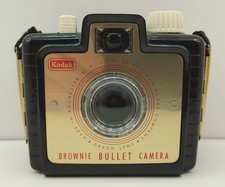 Vintage Camera Kodak Brownie Bullet 1970s Mini Photography W/Strap Untested