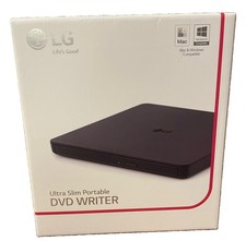 LG GP63EX70 Ultra Slim Portable DVD Writer External Drive M-DISC Open Box