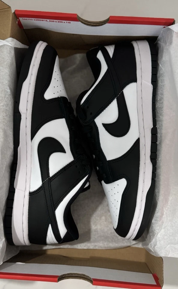 - Nike Dunk Low Negro Blanco W Foto 2 de 4