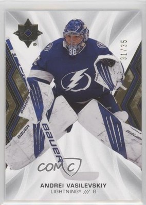 2021-22 Upper Deck Ultimate Collection Gold 31/35 Andrei Vasilevskiy #69 mq5