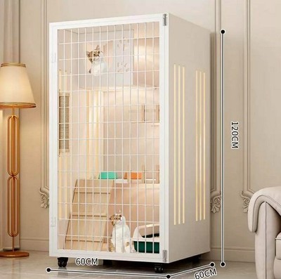 Cat house/Cat Mansion/ Luxury Cat Villa- with wheels(Small Size:60*60*120)