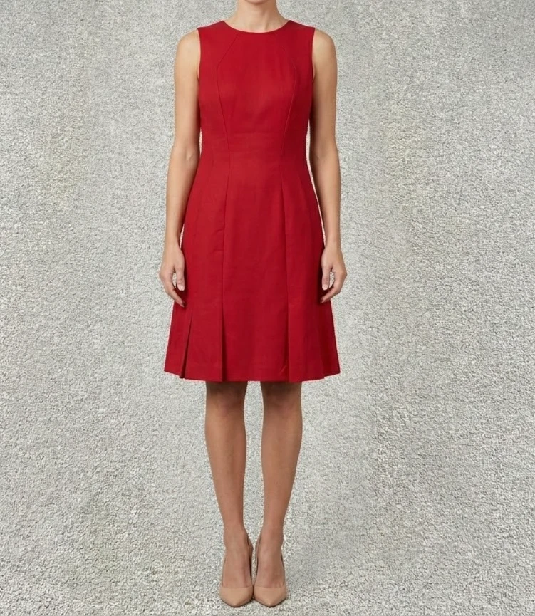 Knee Length Formal Regular Size Sleeveless Dresses for Women for sale | eBay
