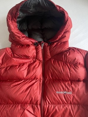 Montbell Light Alpine Down Parka Y2K Red Orange Xl 800Fp | eBay