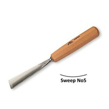 550506 Stubai 6mm No5 Sweep Straight Wood Carving Gouge
