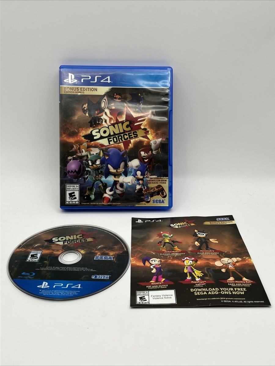 【中古】「非常に良い」Sonic Forces Bonus Edition (輸入版:北米) - PS4 Sonic Forces Bonus Edition PS4 (Sony PlayStation 4) Tested | eBay