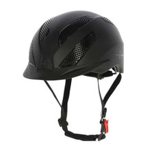 Casco da equitazione cap protezione cavaliere Exite nero leggero traspirante