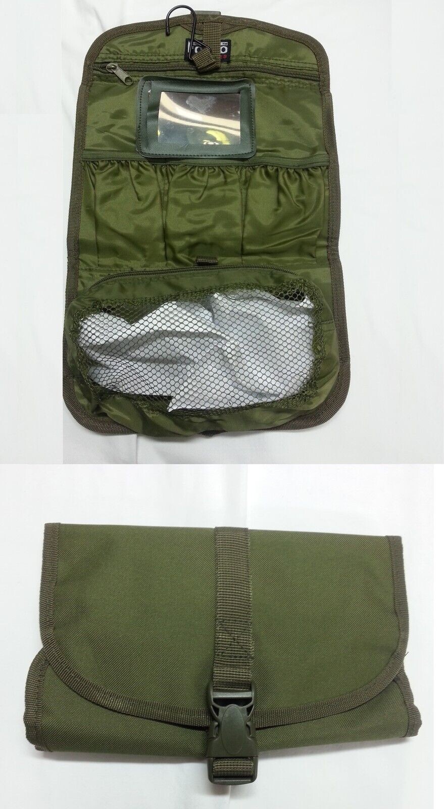 Beauty Case Militar Verde De Viaje Soldado Hombre Mujer Colgar Idea Regalo