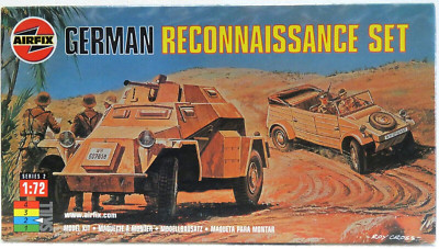 AIRFIX GERMAN RECONNAISSANCE SET  plastic kit 1:72 AO2312 New