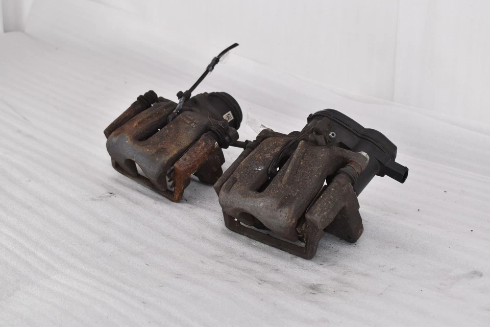 ☑️ Juego de 2 Pinzas de Freno Traseras 356mm 14.01 1KZ OEM Audi A8 A8L D4 12-18 S8 13-17 Foto 4 de 4