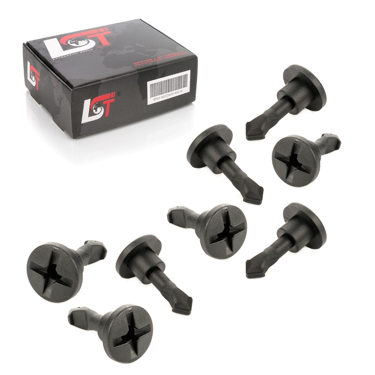 8x Cylinder Head Clips Cover Bonnet N90642001 for Skoda Superb I 3U4