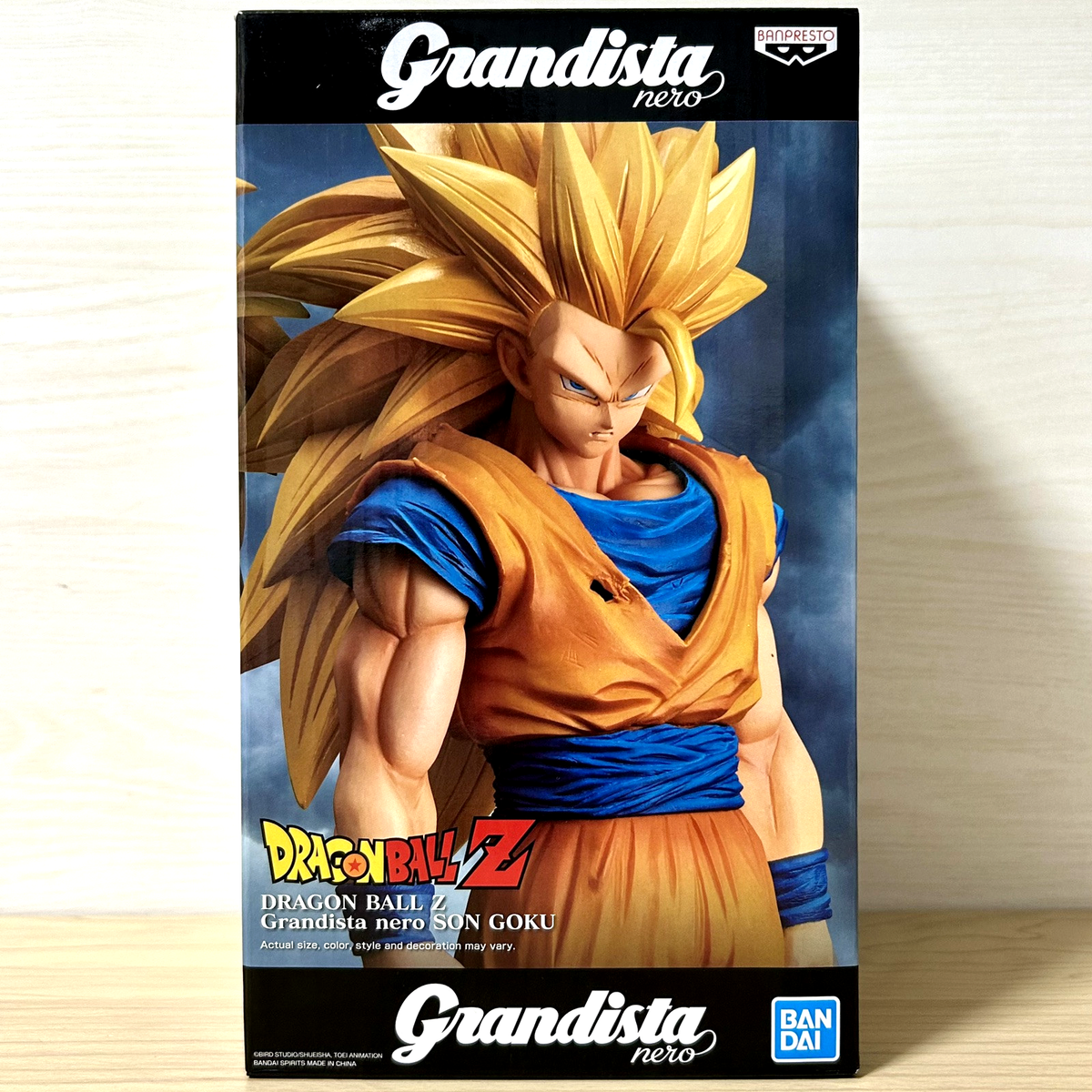 Dragon Ball Z Super Saiyan 3 Son Goku Figure Grandista nero