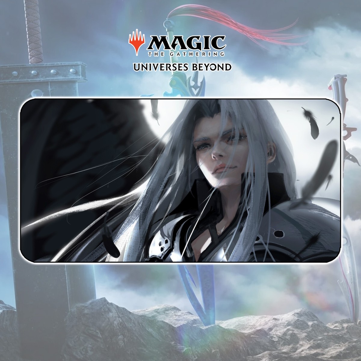 X*)様 セフィロスMAGIC: THE GATHERING FINAL FAN Playmat Sephiroth - MTG Magic The Gathering x Final Fantasy