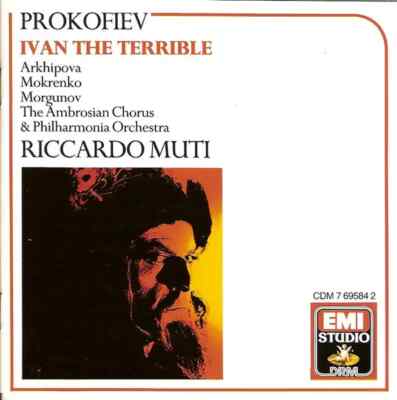 CD Sergei Prokofiev , Irina Arkhipova , Anatoly Mokrenko , Bor Ivan The Terrible