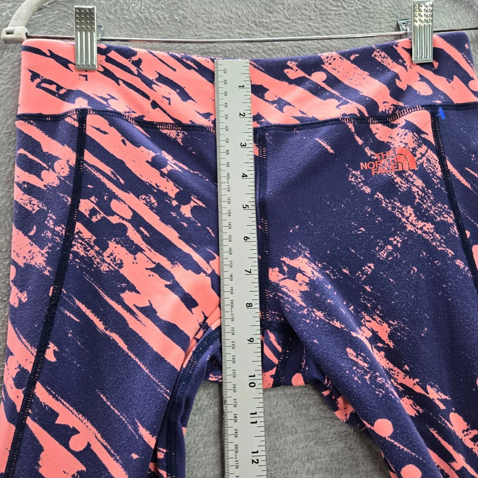 The North Face Mujer Ropa Activa Pantalones Medianos Rosa Tie Dye Leggings Capri Foto 4 de 4