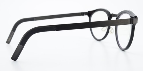 LINDBERG Brille 9903 50-23 T419 135 Col U9 Strip Titanium Grau Kohle Schwarz NOS - Picture 11 of 13