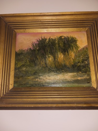 Lee Lukes Pickering Desert Oasis Painting
