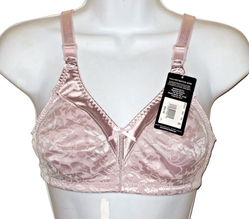 Reggiseni nuovi con etichette Bali #3372 senza ferretto supporto classico tessuto fresco comfort chiusura spa - Foto 2 di 12