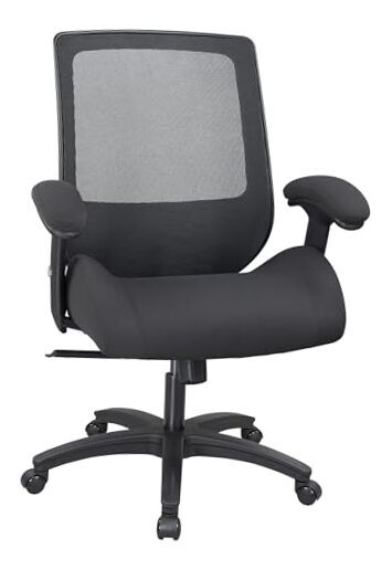 Ergonomic Mesh Computer Office Desk Chair with Super Soft Black BLS-2820