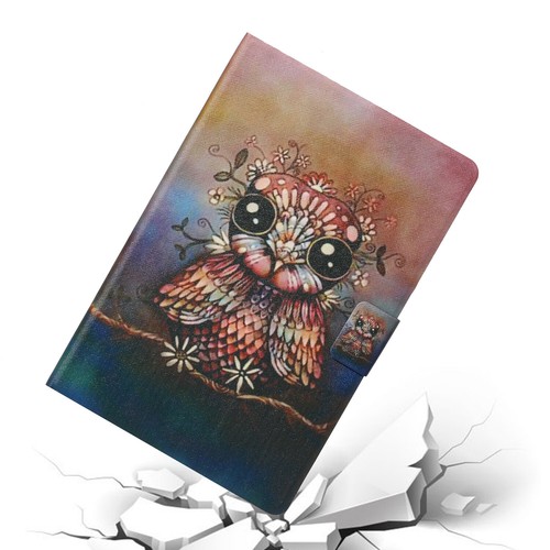 Pattern Slim Smart Leather Case Cover Fr Amazon KIndle Fire 7'' 5th/7th/9th 2019 - Picture 8 of 24
