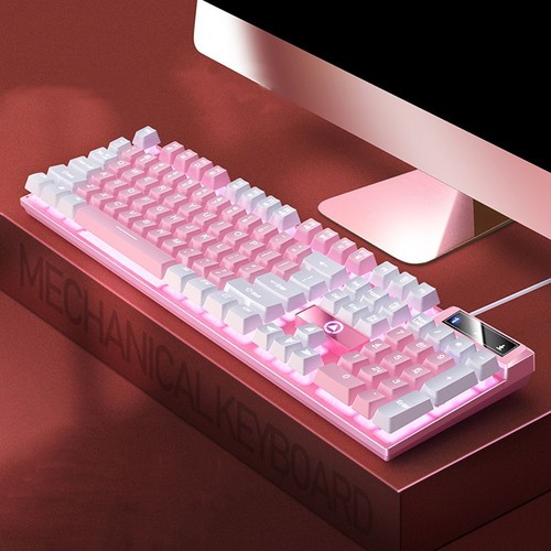 PC Gamer Backlit Keyboard Mechanical Keyboard Gaming Keyboard Wired Keyboard - Picture 14 of 26