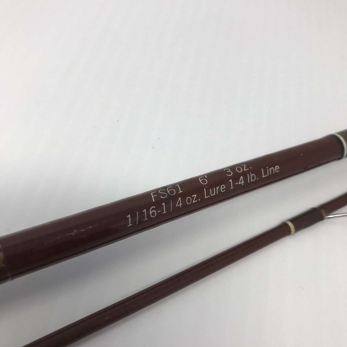 Vintage Fenwick FS 61 6' 2 Piece Spinning Rod Fishing | eBay Vintage Fenwick FS 61 6' 2 Piece Spinning Rod Fishing | eBay