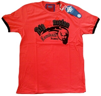 De Puta Madre 69 Afganishtan Kamikaze Red Clubwear T-Shirt XL XXL